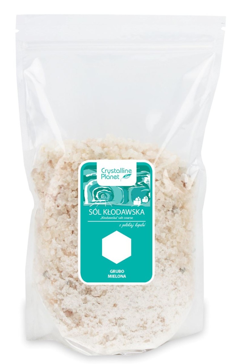 Sól Kłodawska Grubo Mielona 1kg - Crystalline Planet