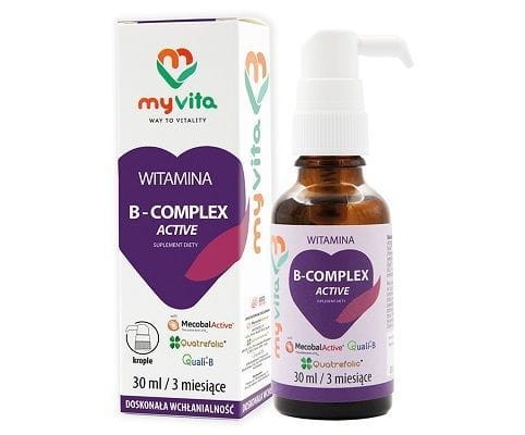 Witamina B Complex Active krople 30ml - MyVita