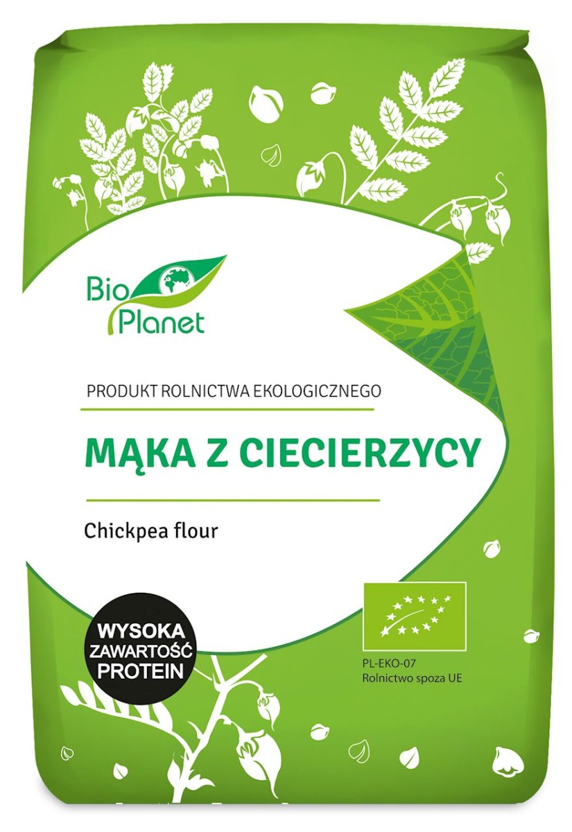 Mąka z Ciecierzycy BIO 800g - Bio Planet