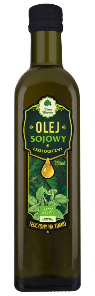 Olej Sojowy BIO 250ml -Dary Natury