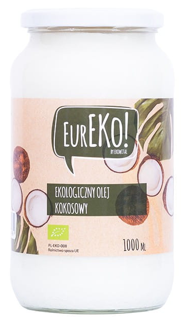 Olej Kokosowy BIO 1L - Eureko
