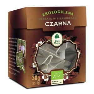 Herbata Czarna w Piramidkach BIO 30g - Dary Natury