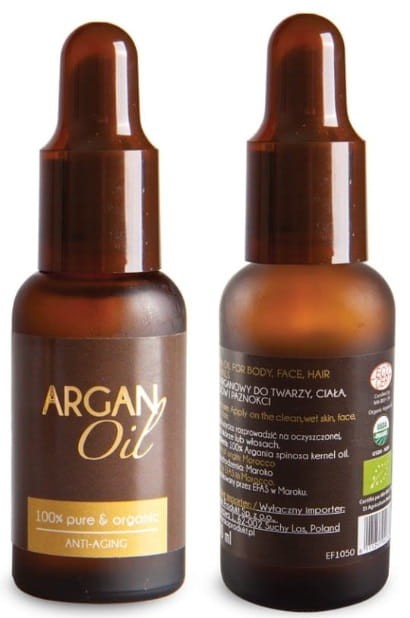 Olej Arganowy Kosmetyczny Zakraplacz BIO 100ml - Efas Maroko