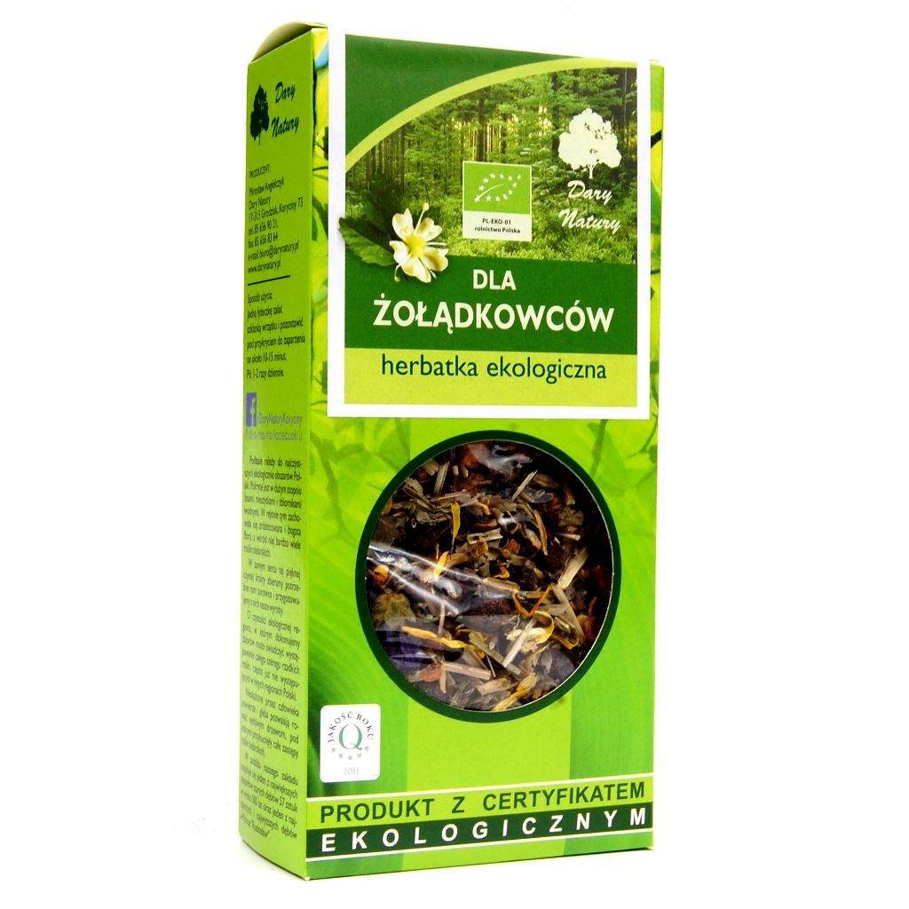 Herbatka dla Żołądkowców BIO 50g - Dary Natury