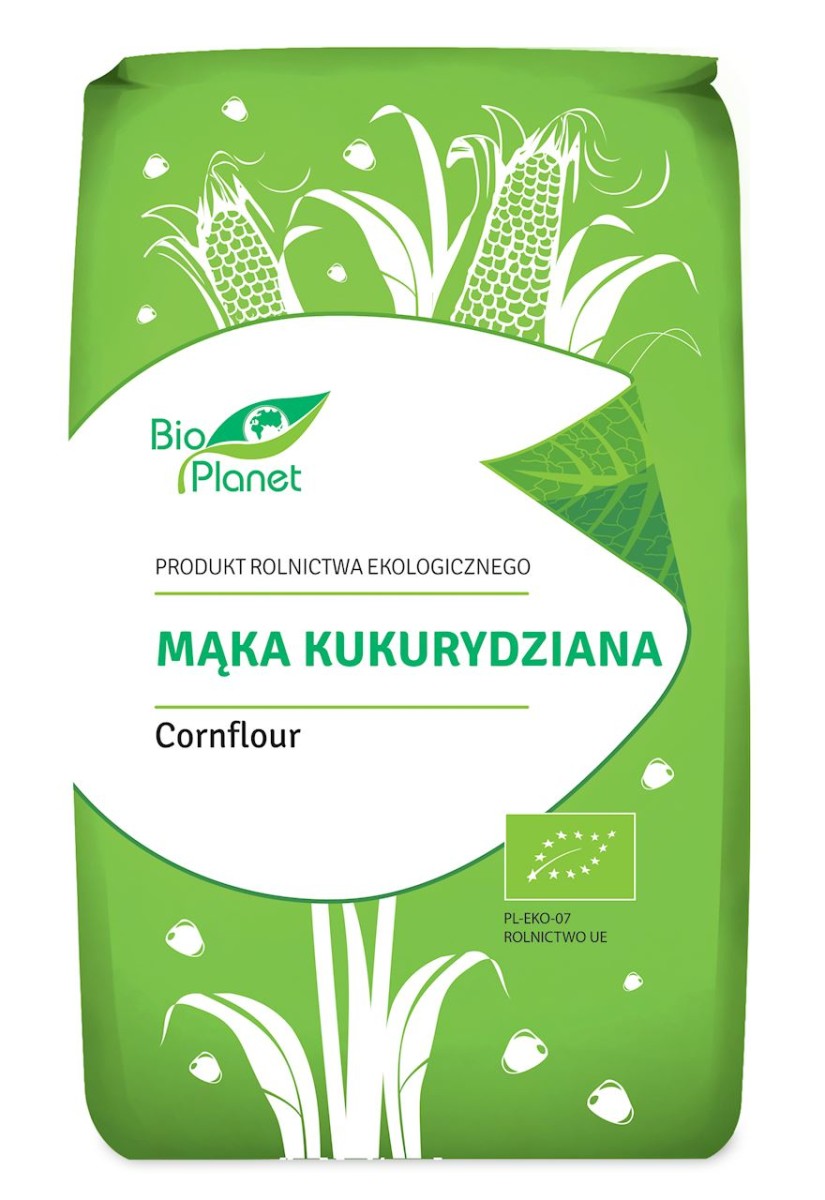 Mąka Kukurydziana BIO 400g - Bio Planet