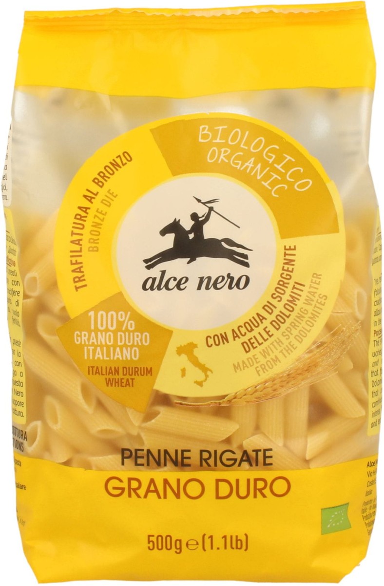 Makaron Penne Semolinowy BIO 500g - Alce Nero