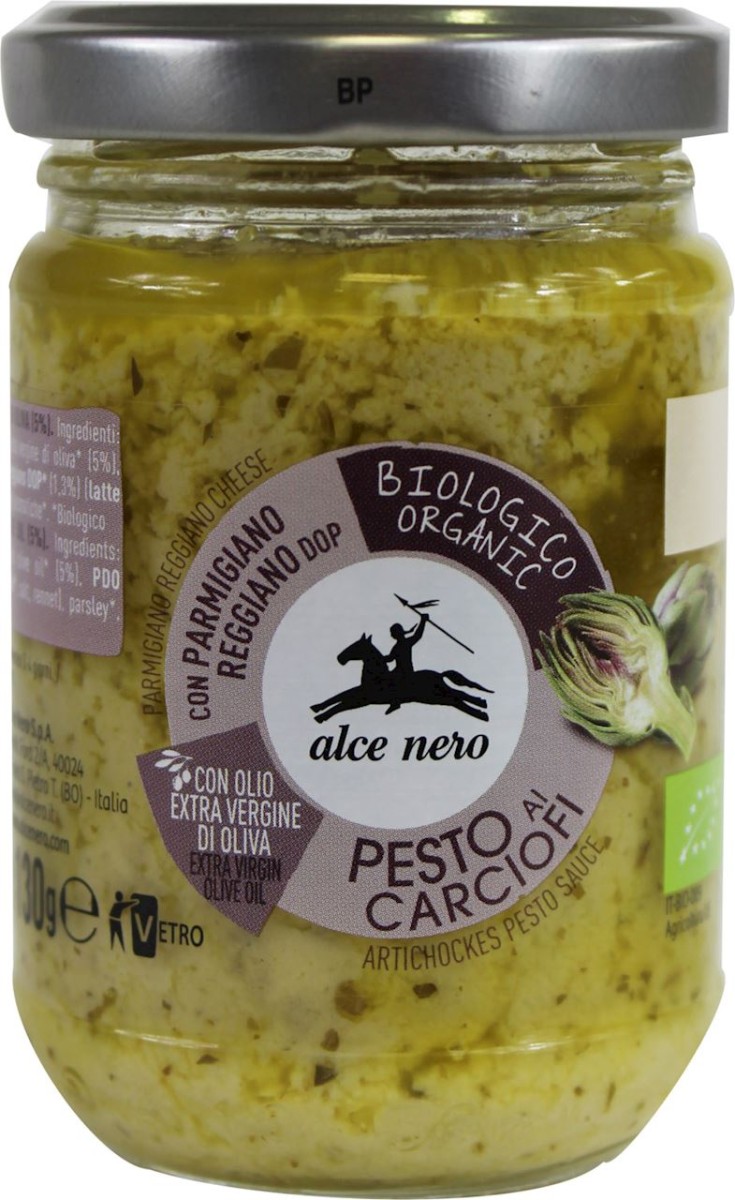 Pesto z Karczocha BIO 130g - Alce Nero