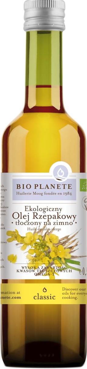 Olej Rzepakowy Virgin BIO 500ml - Bio Planete