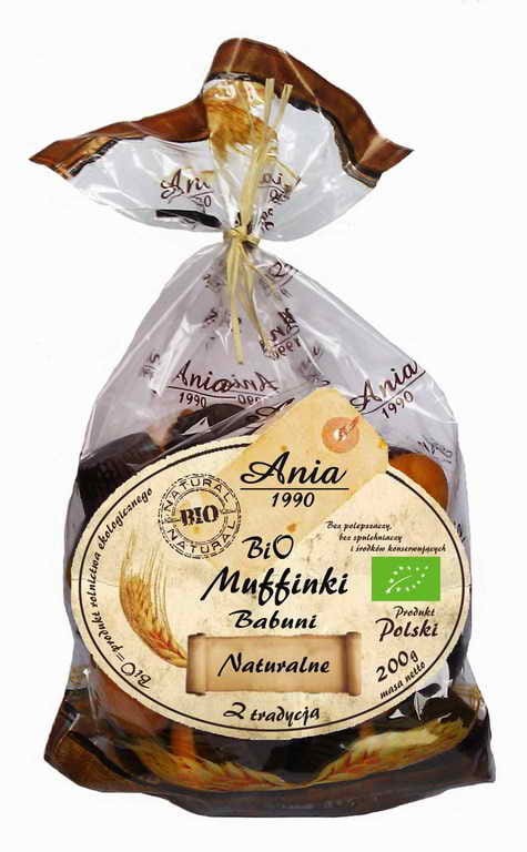 Muffinki Naturalne BIO 200g - Ania