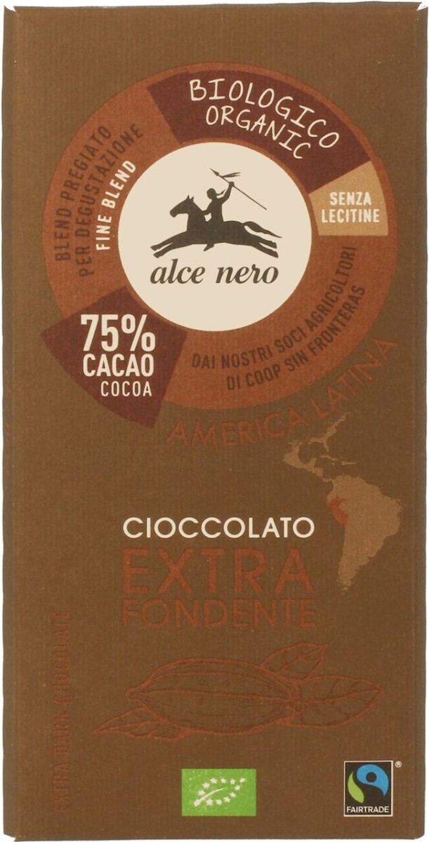 Czekolada Gorzka Fair Trade BIO 100g - Alce Nero