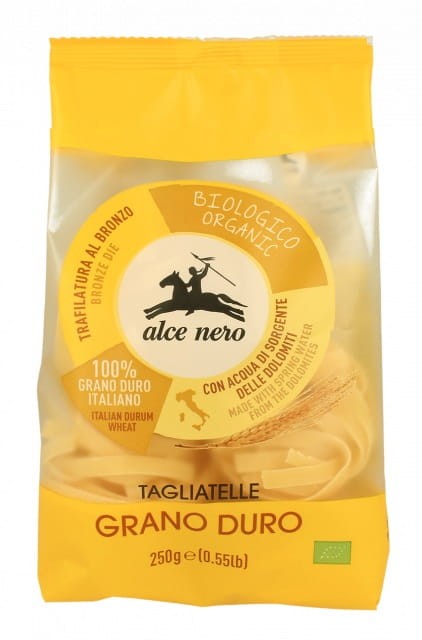 Makaron Tagliatelle Gniazda Semolinowy BIO 250g - Alce Nero