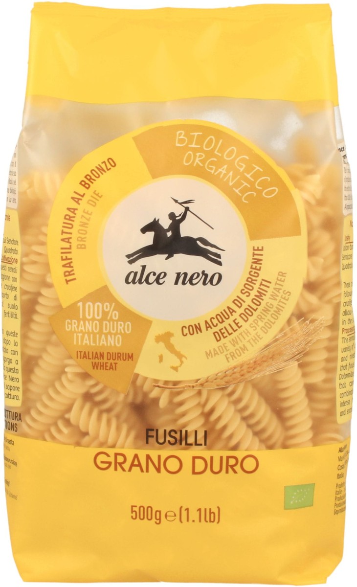 Makaron Fusilli Semolinowy BIO 500g - Alce Nero