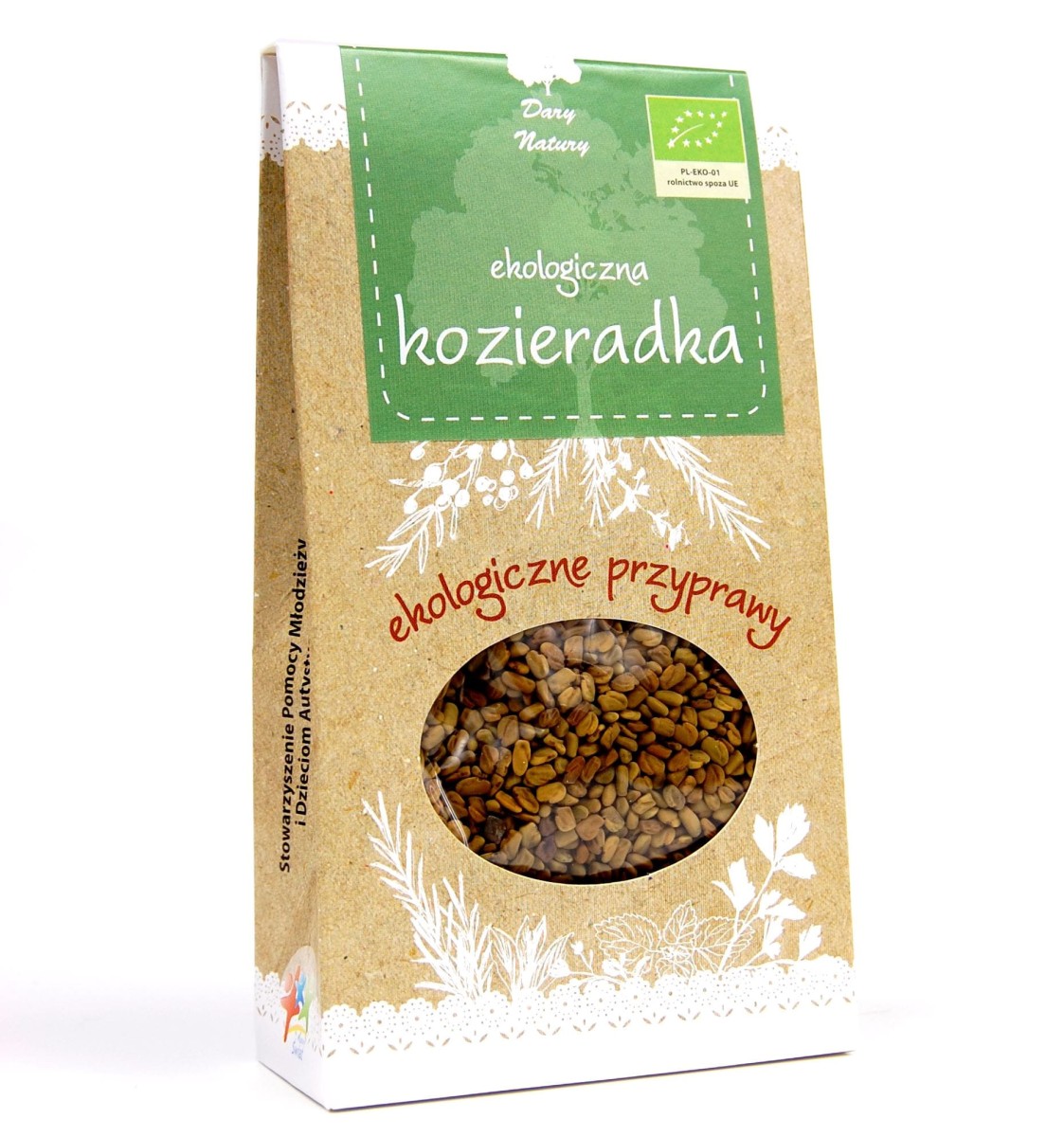 Kozieradka Ziarno BIO 60g - Dary Natury