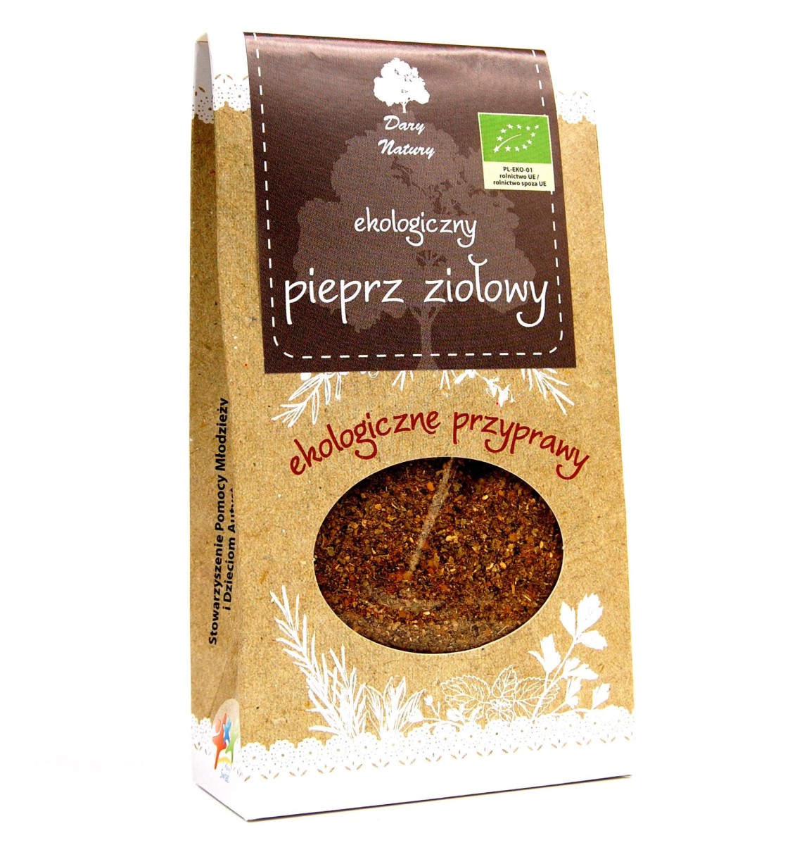 Pieprz Ziołowy BIO 60g - Dary Natury