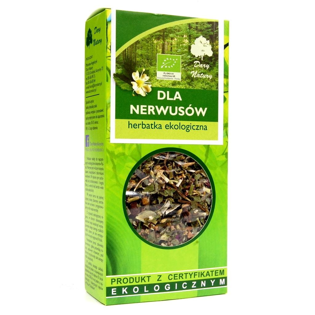 Herbatka dla Nerwusów BIO 50g - Dary Natury