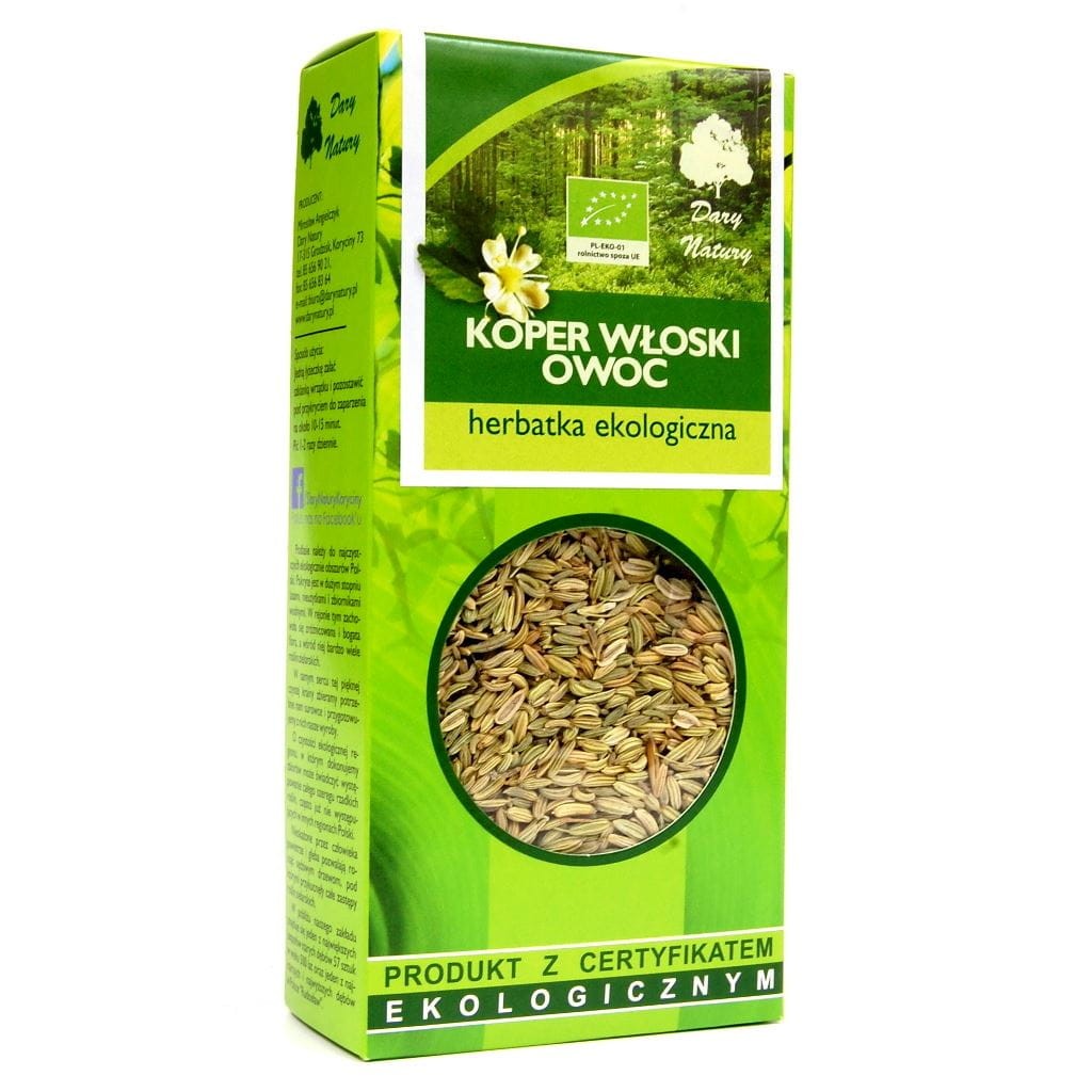 Herbatka Owoc Kopru Włoskiego BIO 50g - Dary Natury