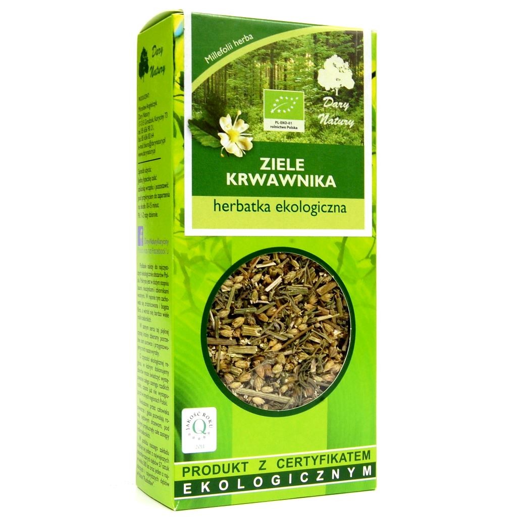Herbatka Ziele Krwawnika BIO 50g - Dary Natury
