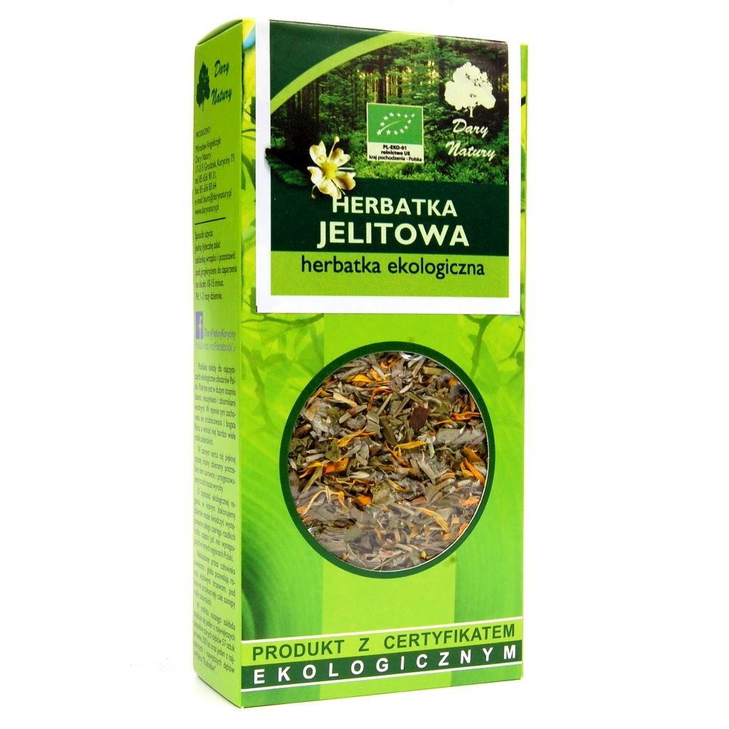 Herbatka Jelitowa BIO 50g - Dary Natury