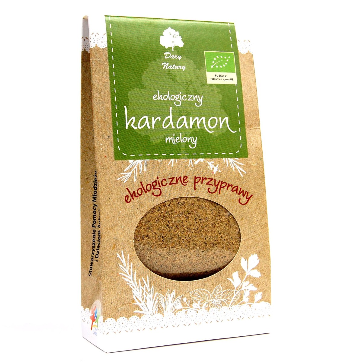 Kardamon Mielony BIO 50g - Dary Natury