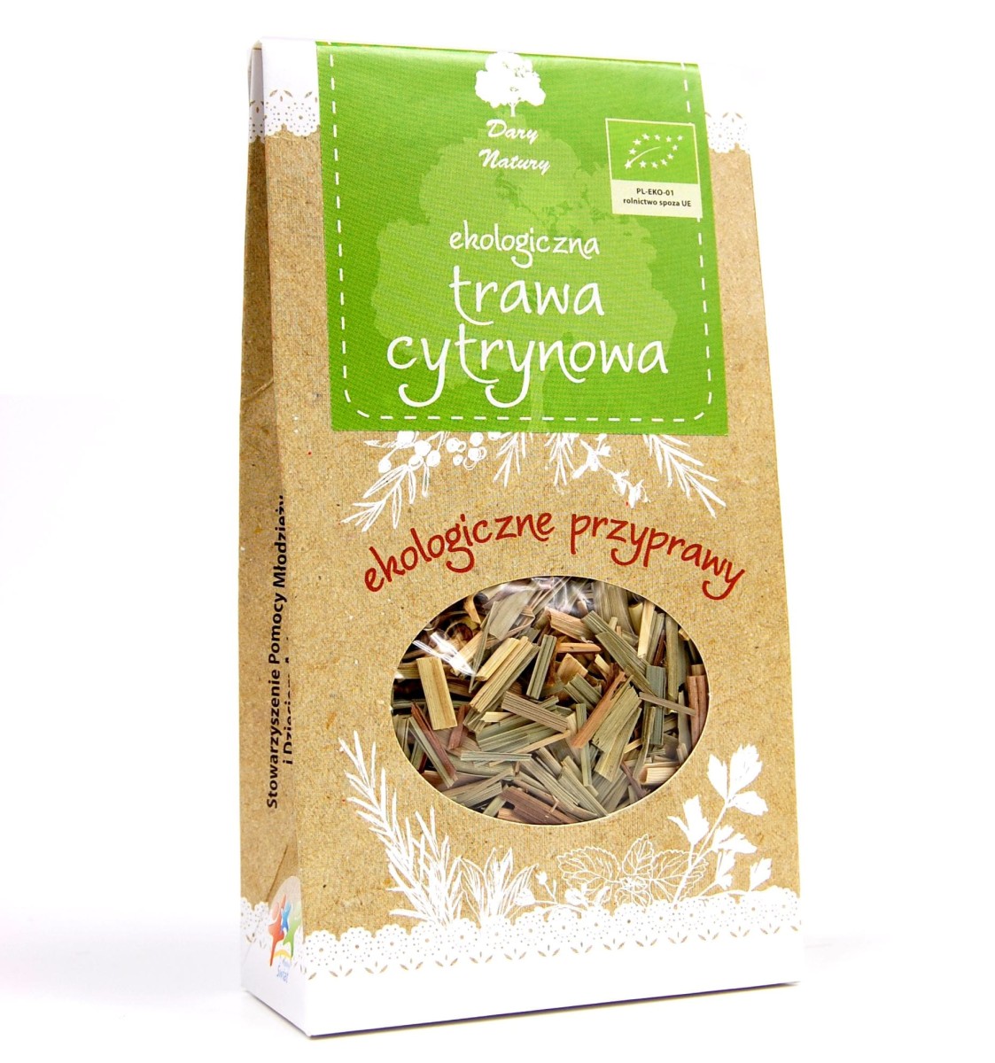 Trawa Cytrynowa BIO 20g - Dary Natury