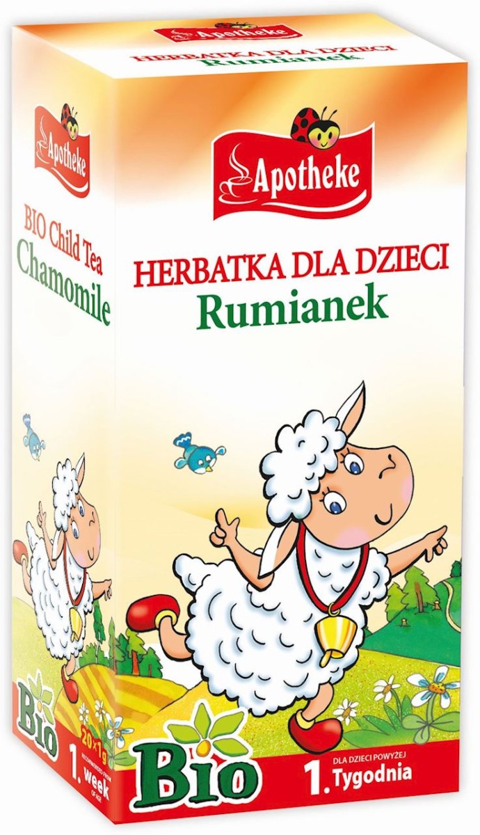 Herbatka Rumiankowa dla Dzieci BIO 20g - Apotheke