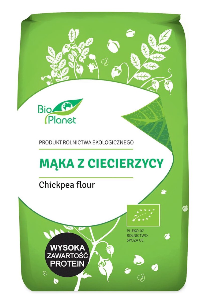 Mąka z Ciecierzycy BIO 400g - Bio Planet