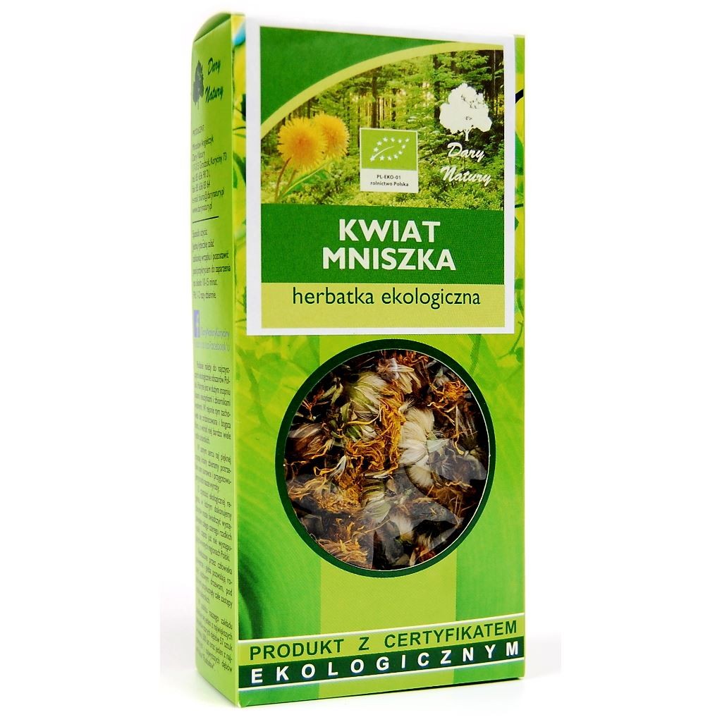 Herbatka Kwiat Mniszka BIO 25g - Dary Natury