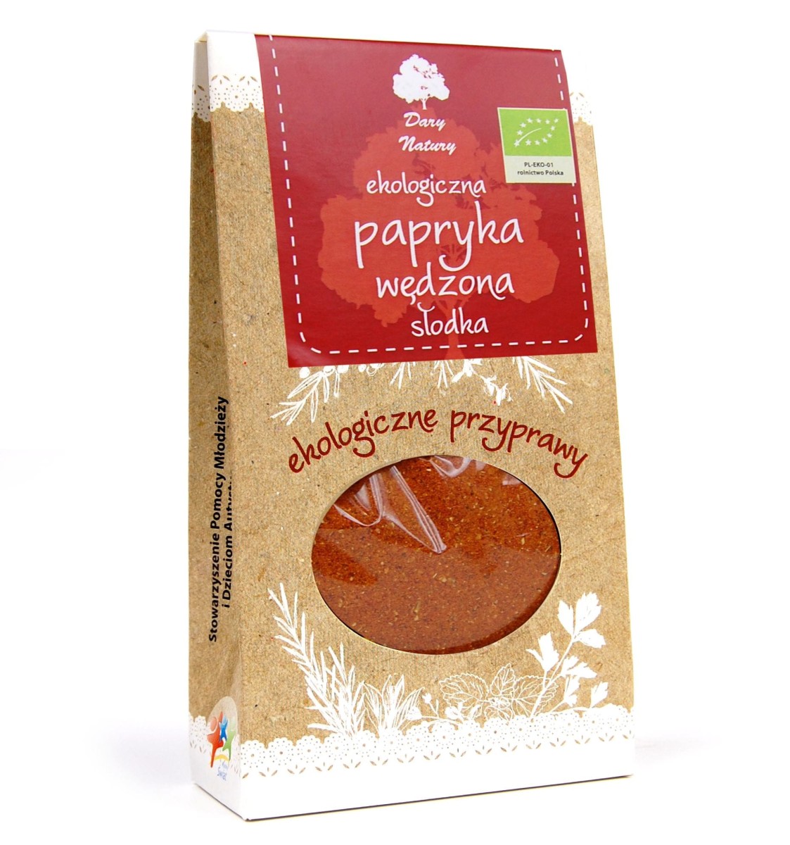 Papryka Wędzona Słodka BIO 50g - Dary Natury