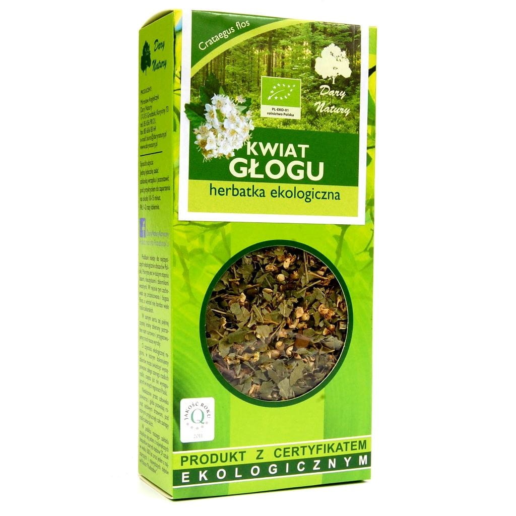 Herbatka Kwiat Głogu BIO 50g - Dary Natury