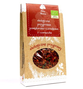 Przyprawa Pomidorowo Czosnkowa z Czarnuszką BIO 40g - Dary Natury