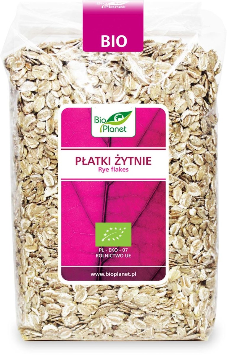 Płatki Żytnie BIO 600g - Bio Planet