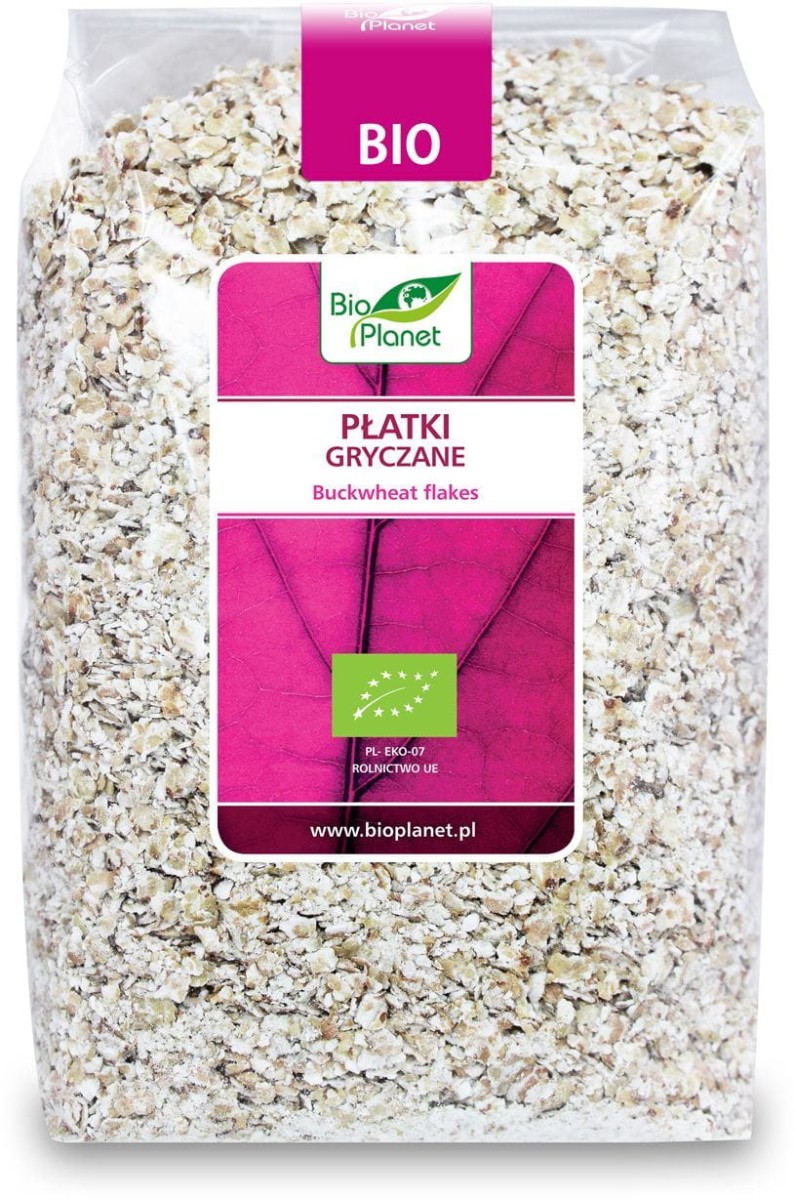 Płatki Gryczane BIO 600g - Bio Planet