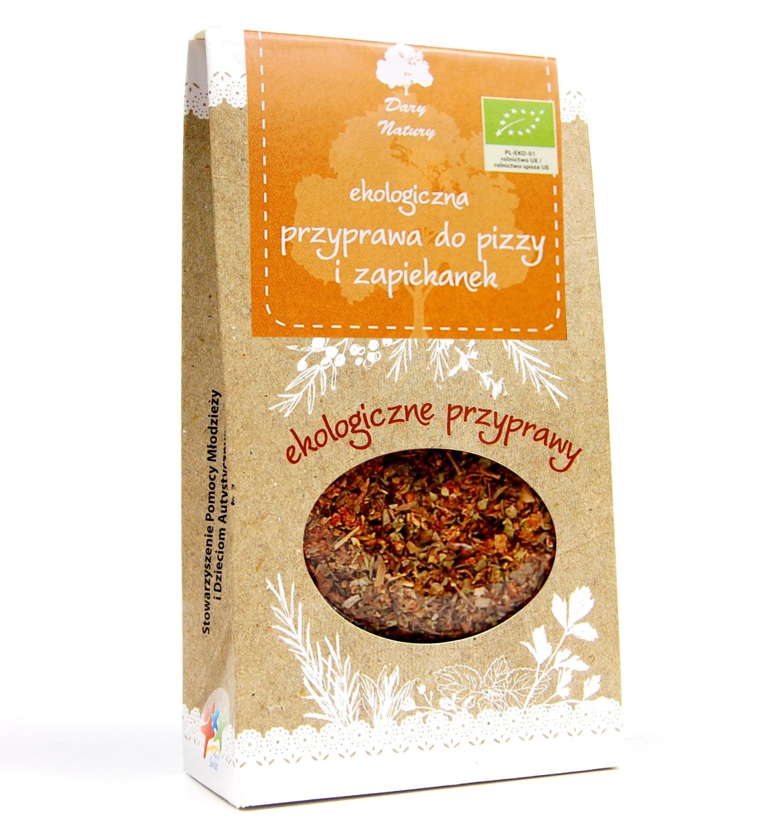 Przyprawa do Pizzy i Zapiekanek BIO 30g - Dary Natury