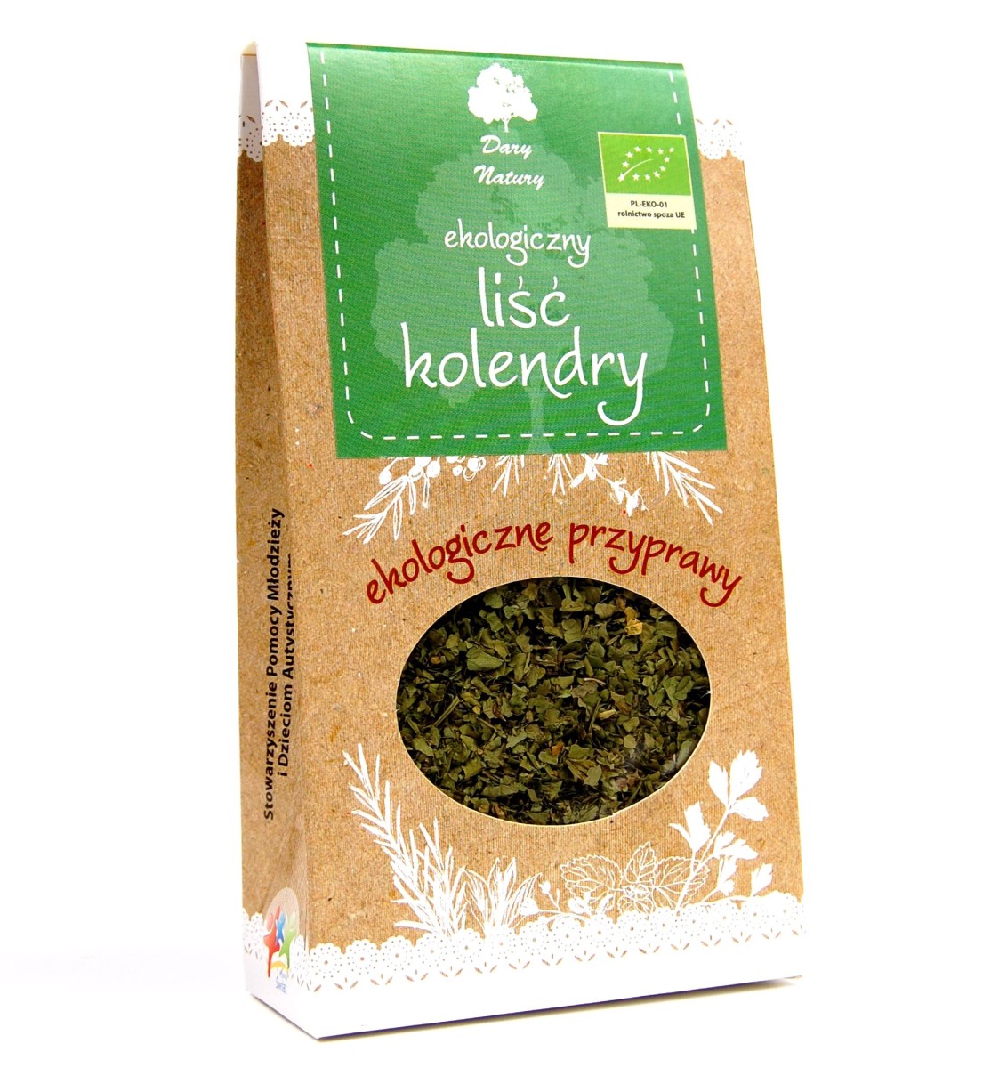Kolendra Liść BIO 20g - Dary Natury