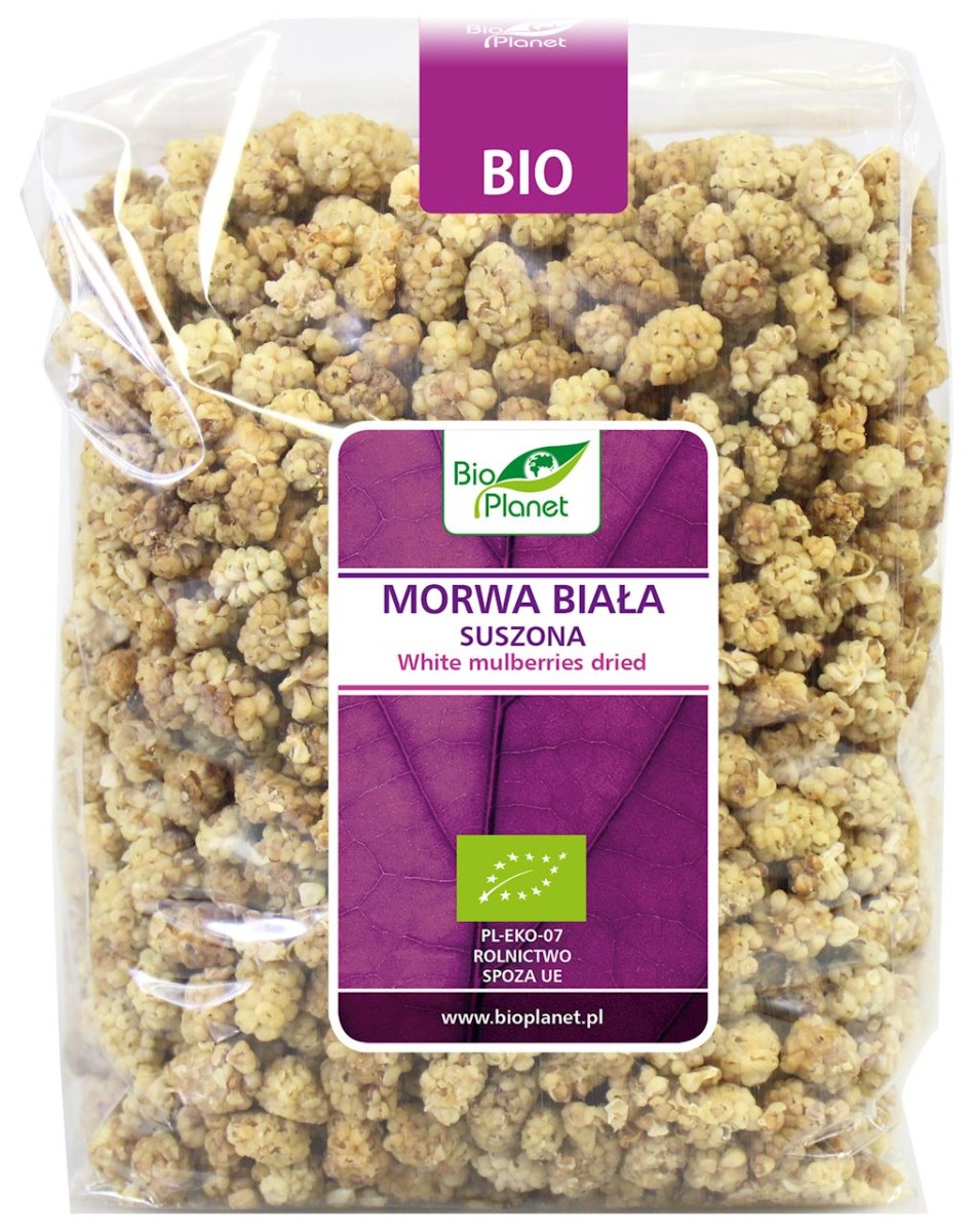 Morwa Biała Suszona BIO 1kg - Bio Planet