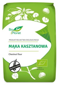Mąka Kasztanowa bezglutenowa BIO 700g - Bio Planet