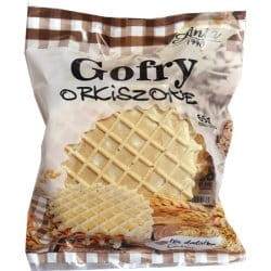 Gofry Orkiszowe bez dodatku cukru 65g - Ania