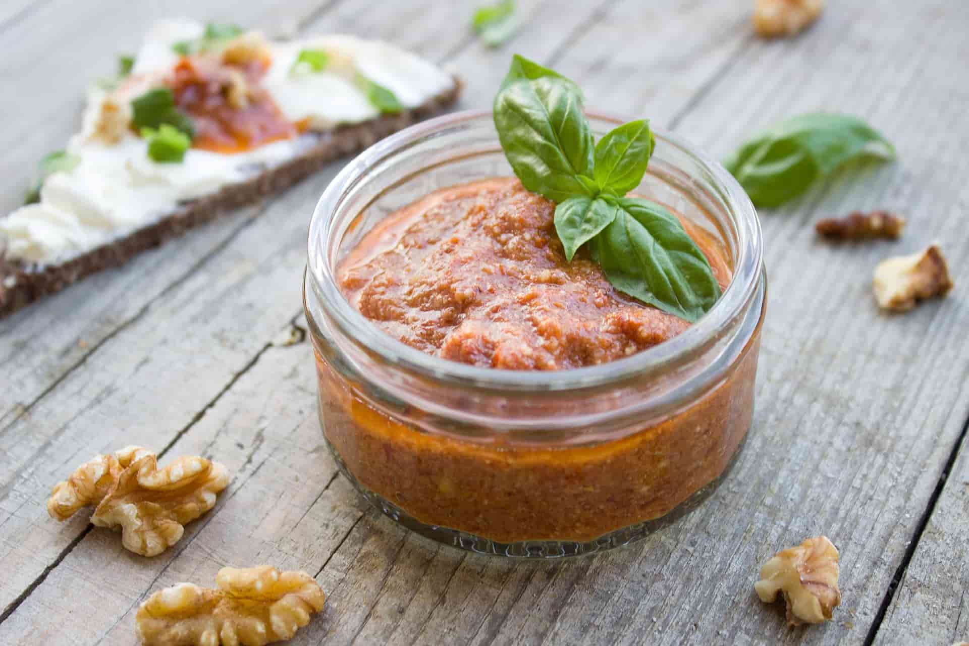czerwone pesto