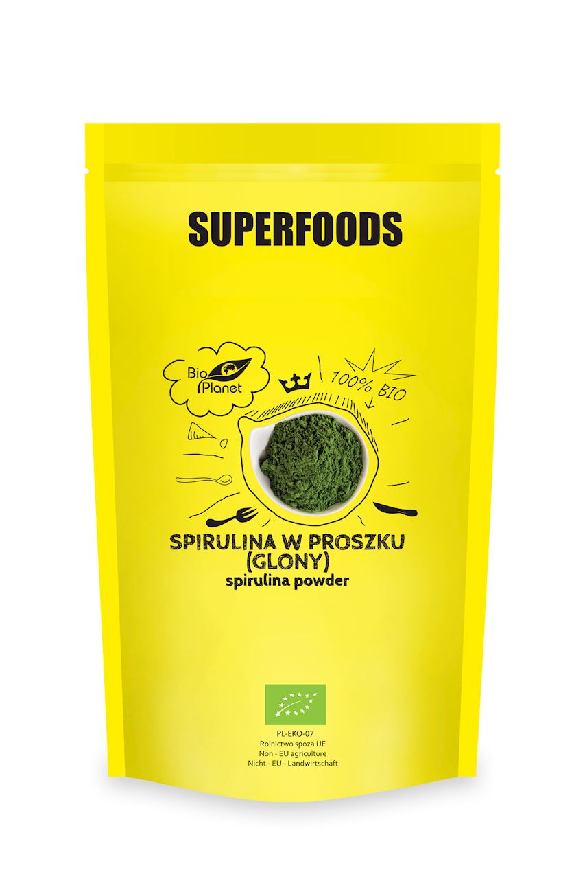 Спирулина Bio Planet BIO, порошок, 600 г