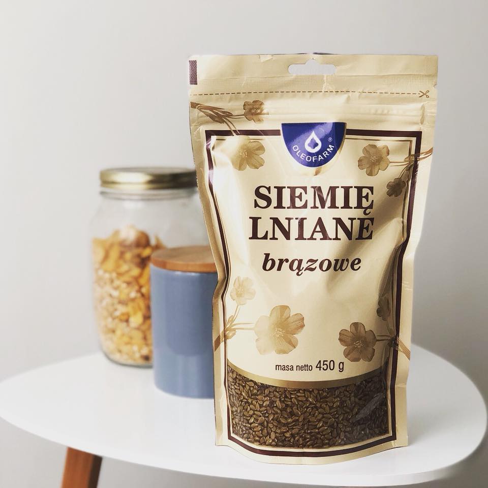 Siemię lniane brązowe