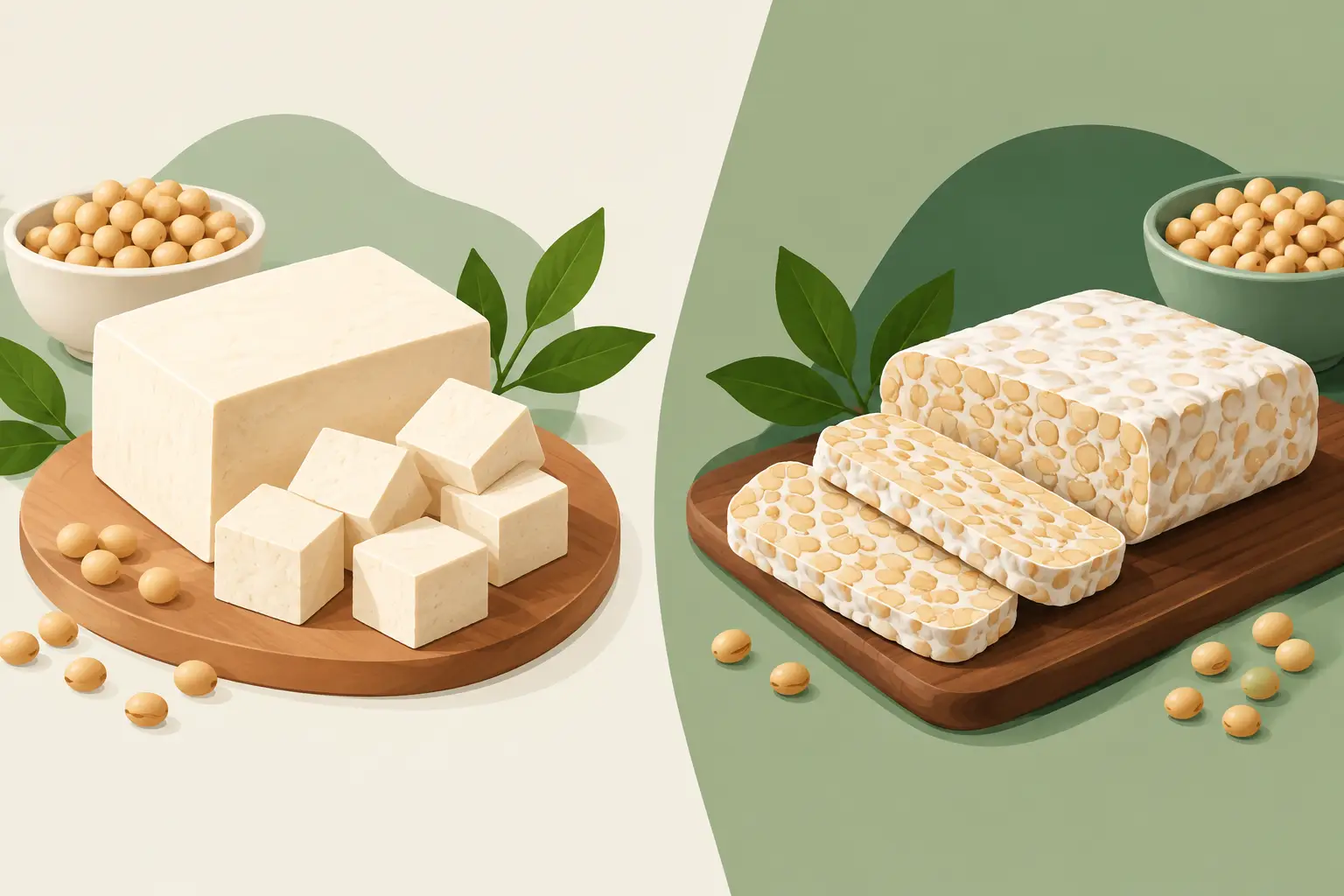 Tofu czy tempeh? Różnice, smak i zastosowanie