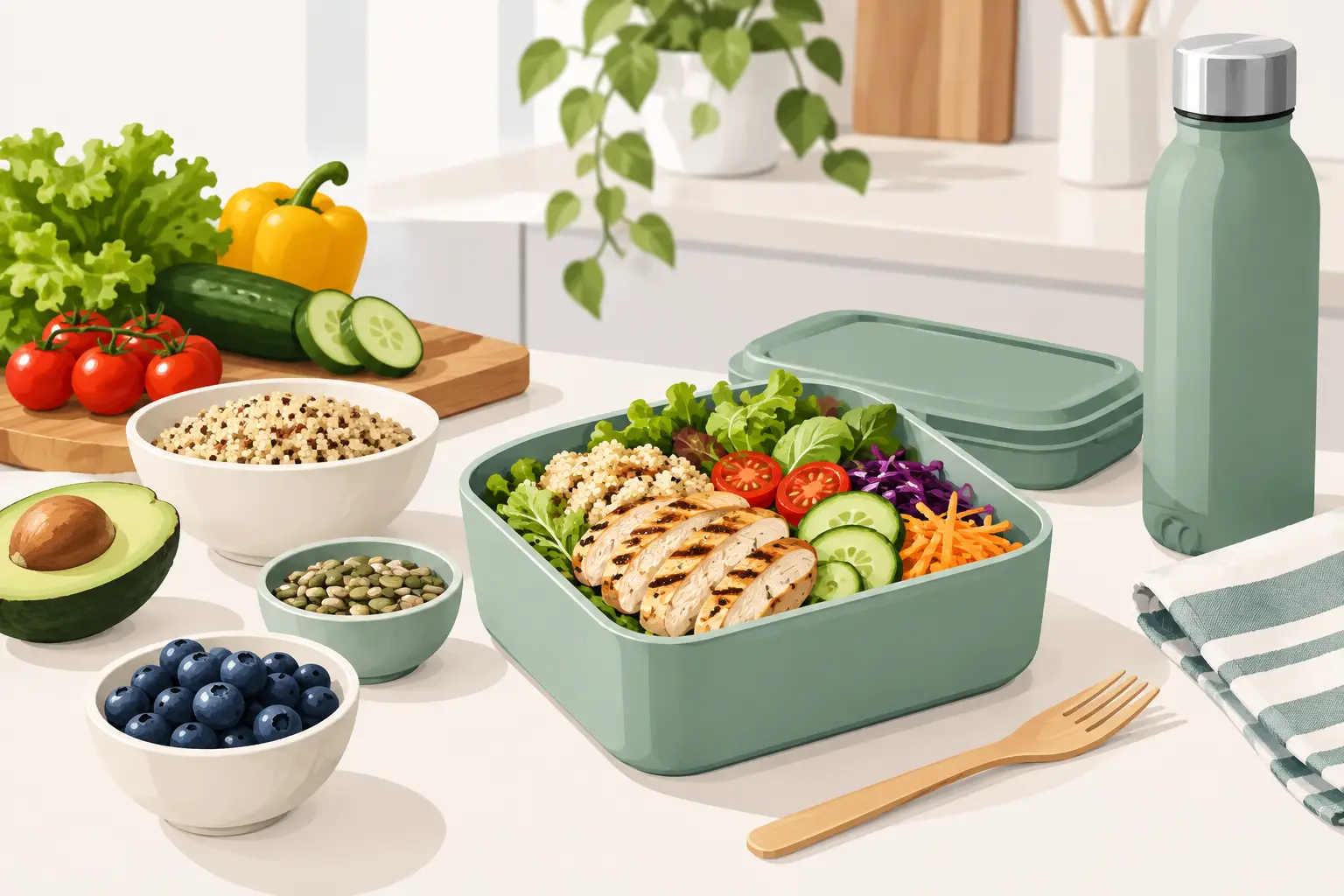 Przygotowanie lunchu bezglutenowego na co dzień